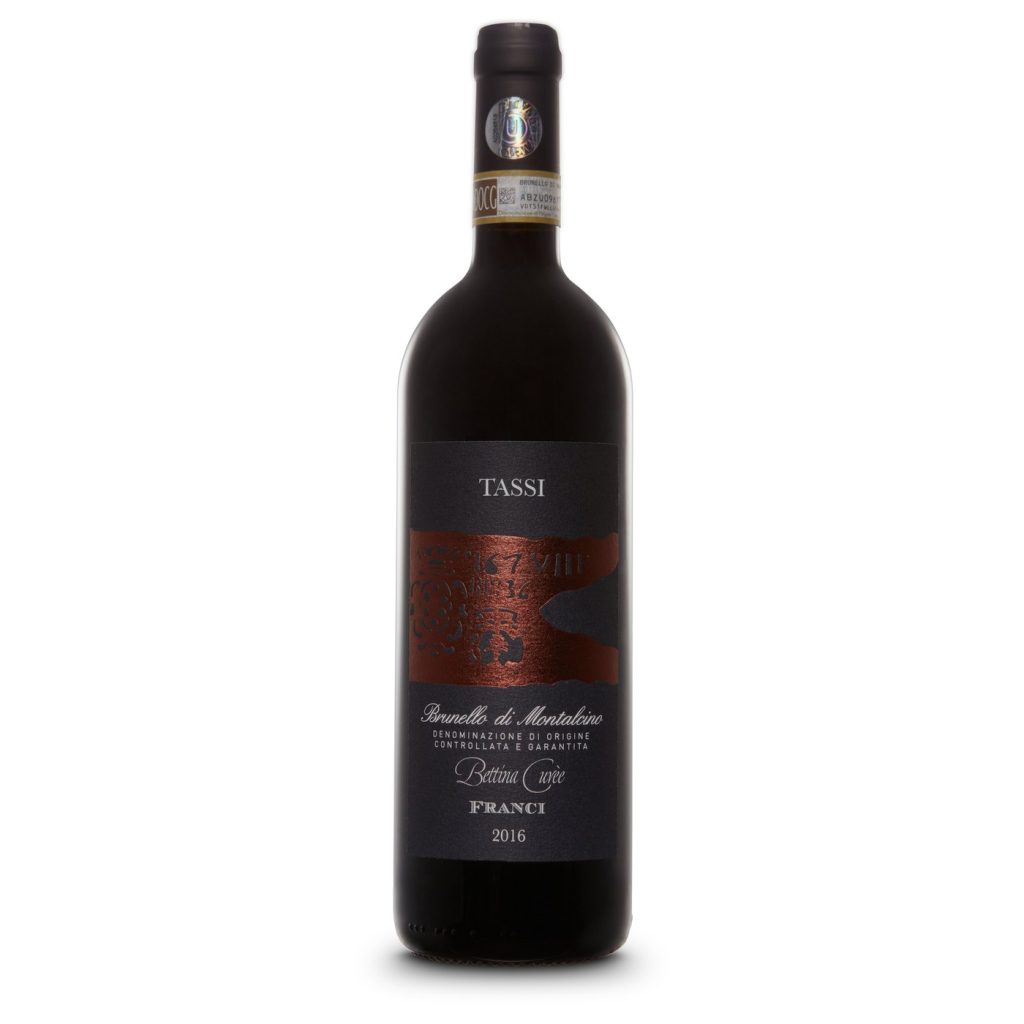 Tassi Brunello di Montalcino Bettina Cuvee Franci 2016 750ml
